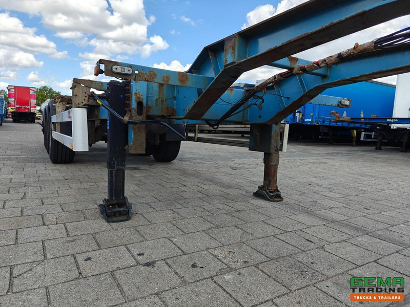 Containerbil/ Veksellad sættevogn Pacton T3-007 3-Assen SAF - Trommelremmen - Lift As - Vast - Alle Aansluitingen - 4700KG: billede 7