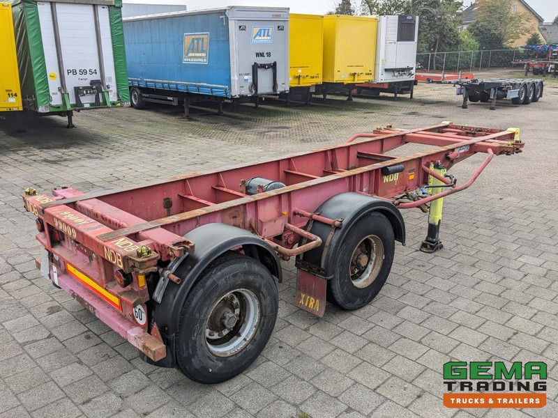 SHLADOT SD-901M 20FT 2-Assen ROR DrumBrakes - Steel Suspension - 20 units in Stock (O1985) - Containerbil/ Veksellad sættevogn: billede 2 SHLADOT SD-901M 20FT 2-Assen ROR DrumBrakes - Steel Suspension - 20 units in Stock (O1985) - Containerbil/ Veksellad sættevogn: billede 2