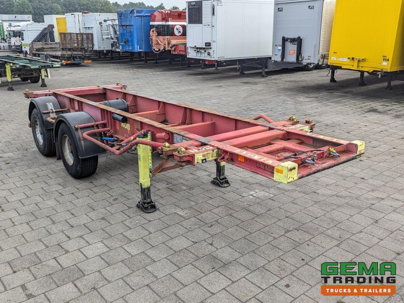 SHLADOT SD-901M 20FT 2-Assen ROR DrumBrakes - Steel Suspension - 20 units in Stock (O1985) - Containerbil/ Veksellad sættevogn: billede 4 SHLADOT SD-901M 20FT 2-Assen ROR DrumBrakes - Steel Suspension - 20 units in Stock (O1985) - Containerbil/ Veksellad sættevogn: billede 4