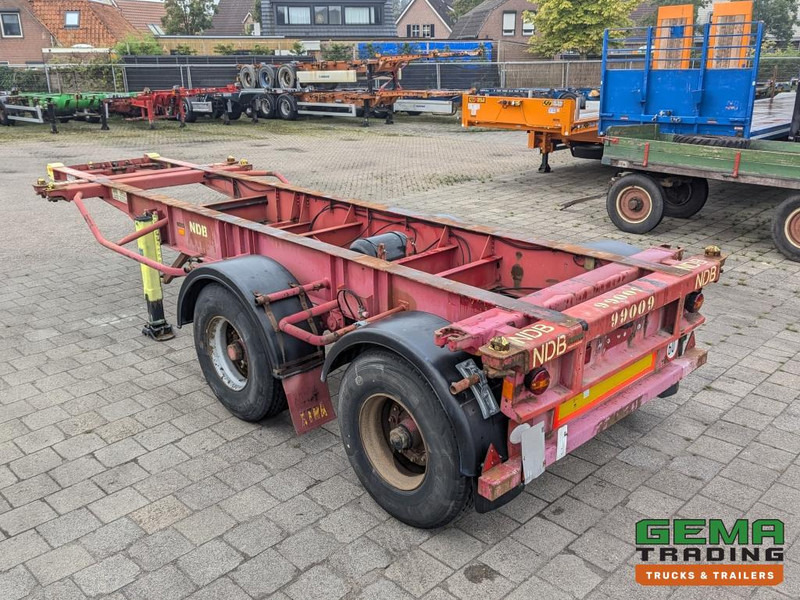 SHLADOT SD-901M 20FT 2-Assen ROR DrumBrakes - Steel Suspension - 20 units in Stock (O1985) - Containerbil/ Veksellad sættevogn: billede 3 SHLADOT SD-901M 20FT 2-Assen ROR DrumBrakes - Steel Suspension - 20 units in Stock (O1985) - Containerbil/ Veksellad sættevogn: billede 3