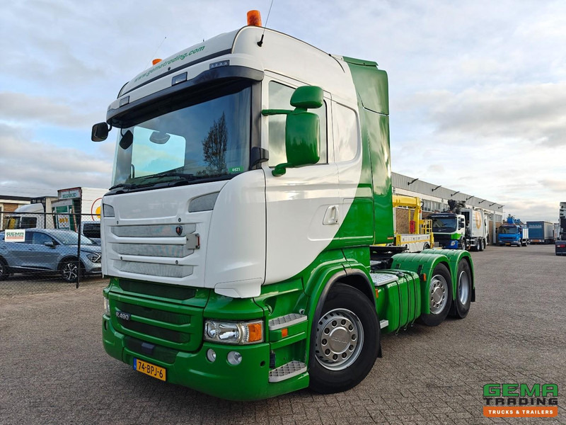 Scania R490 6x2/4 Highline Euro6A - Retarder - NaafReductie - Dubbele Tanks - StandAirco - SMARTTacho v2 - Trækker: billede 1 Scania R490 6x2/4 Highline Euro6A - Retarder - NaafReductie - Dubbele Tanks - StandAirco - SMARTTacho v2 - Trækker: billede 1