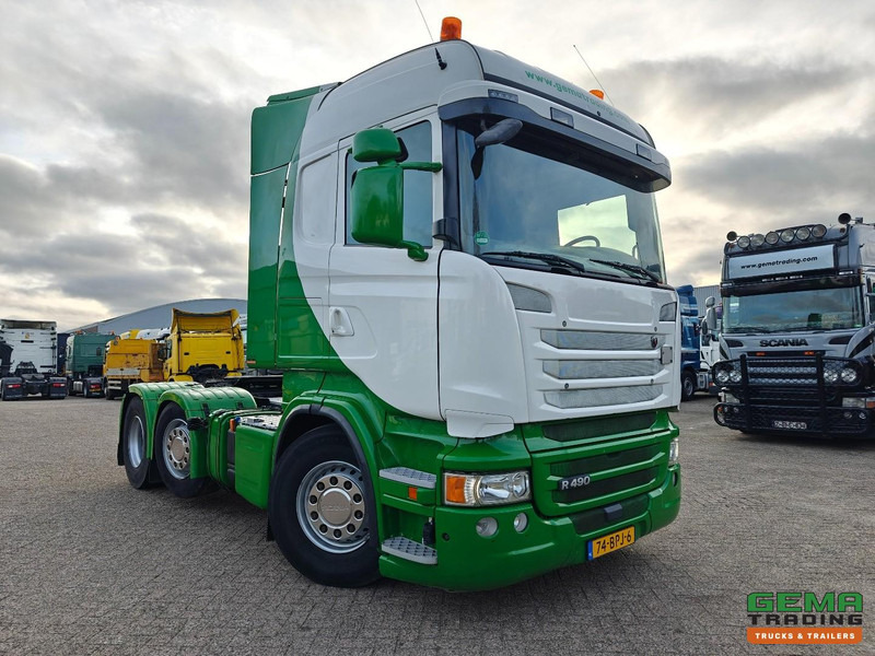 Scania R490 6x2/4 Highline Euro6A - Retarder - NaafReductie - Dubbele Tanks - StandAirco - SMARTTacho v2 - Trækker: billede 2 Scania R490 6x2/4 Highline Euro6A - Retarder - NaafReductie - Dubbele Tanks - StandAirco - SMARTTacho v2 - Trækker: billede 2