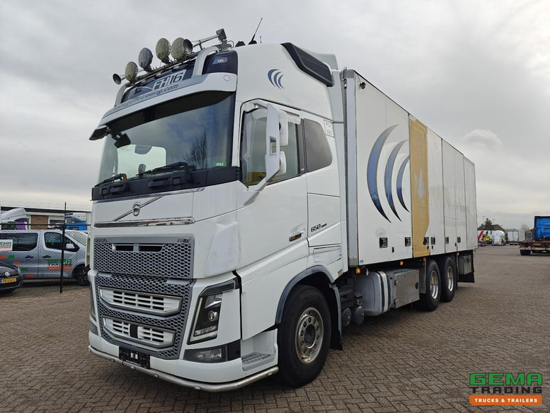Volvo FH650 FH16 6x4 Globetrotter XL Euro6 - Vollucht - Koel-VriesBak 8.4m + Thermo King - StandAirco - Rockinger - Kølevogn lastbil: billede 1 Volvo FH650 FH16 6x4 Globetrotter XL Euro6 - Vollucht - Koel-VriesBak 8.4m + Thermo King - StandAirco - Rockinger - Kølevogn lastbil: billede 1