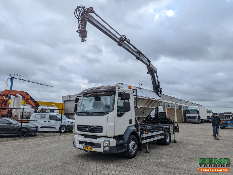 Volvo FL240 4x2 Dagcab Euro5 - 2 Zijdige Kipper + Kraan Hiab 088ES-3 HIDUO - RadioGrafisch - 39.900KM! - Tipvogn lastbil, Lastbil med kran: billede 1 Volvo FL240 4x2 Dagcab Euro5 - 2 Zijdige Kipper + Kraan Hiab 088ES-3 HIDUO - RadioGrafisch - 39.900KM! - Tipvogn lastbil, Lastbil med kran: billede 1
