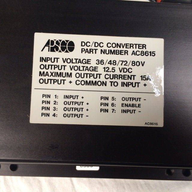 Converter, DC/DC for Caterpillar Mitsubishi - Elektrisk system for Materialehåndteringsudstyr: billede 3 Converter, DC/DC for Caterpillar Mitsubishi - Elektrisk system for Materialehåndteringsudstyr: billede 3