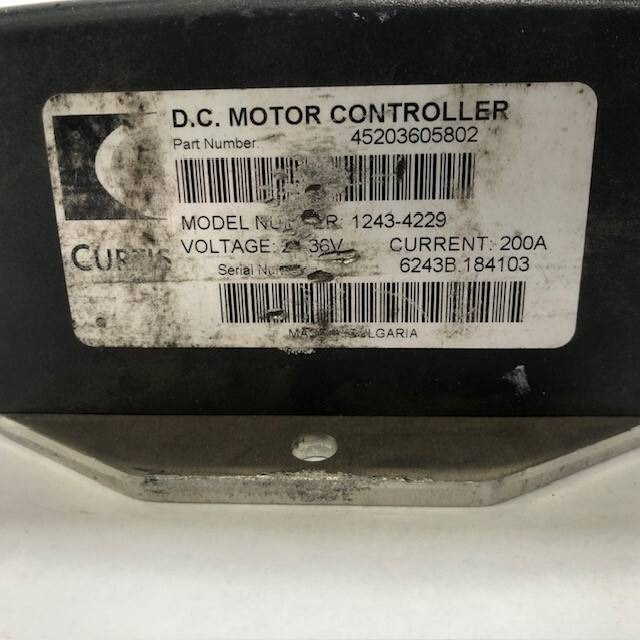 DC Motor control for Komatsu MWP18-1R - Kontrol blok for Materialehåndteringsudstyr: billede 3 DC Motor control for Komatsu MWP18-1R - Kontrol blok for Materialehåndteringsudstyr: billede 3