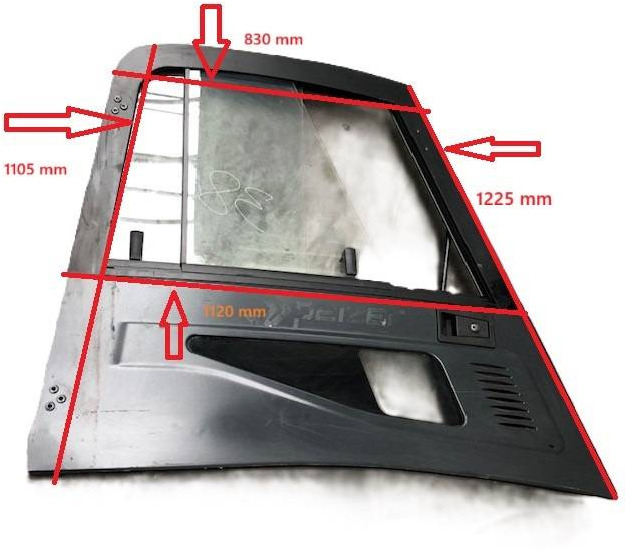 Door right for Linde series 386 - Dør og reservedele for Materialehåndteringsudstyr: billede 1 Door right for Linde series 386 - Dør og reservedele for Materialehåndteringsudstyr: billede 1