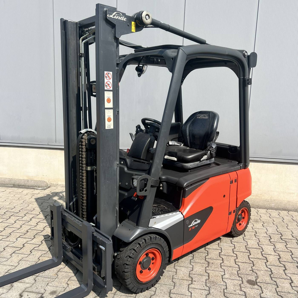 Linde E16P (386-02) EVO - El gaffeltruck: billede 1 Linde E16P (386-02) EVO - El gaffeltruck: billede 1