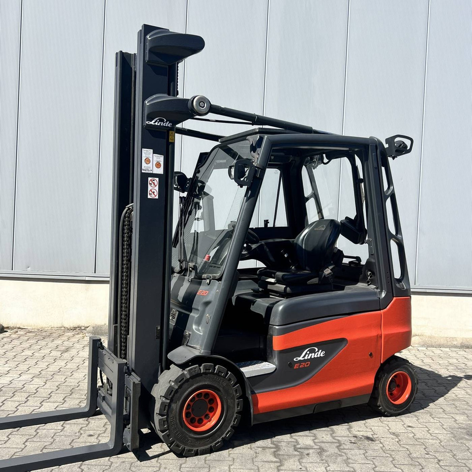 Linde E20 (387) - El gaffeltruck: billede 1 Linde E20 (387) - El gaffeltruck: billede 1