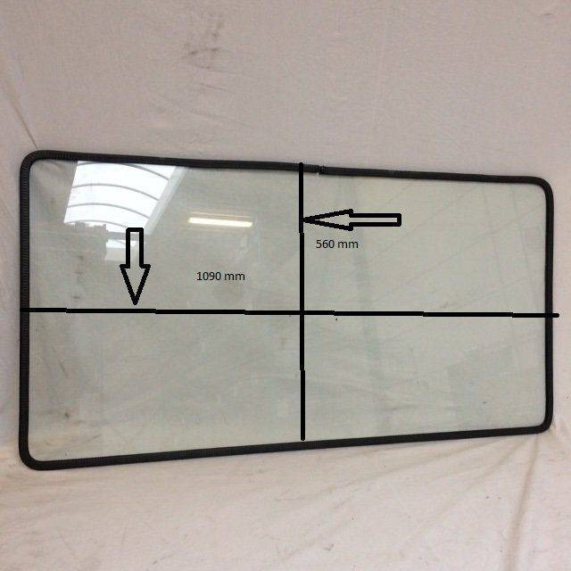 Window for OM Komatsu - Vindue og reservedele for Materialehåndteringsudstyr: billede 2 Window for OM Komatsu - Vindue og reservedele for Materialehåndteringsudstyr: billede 2