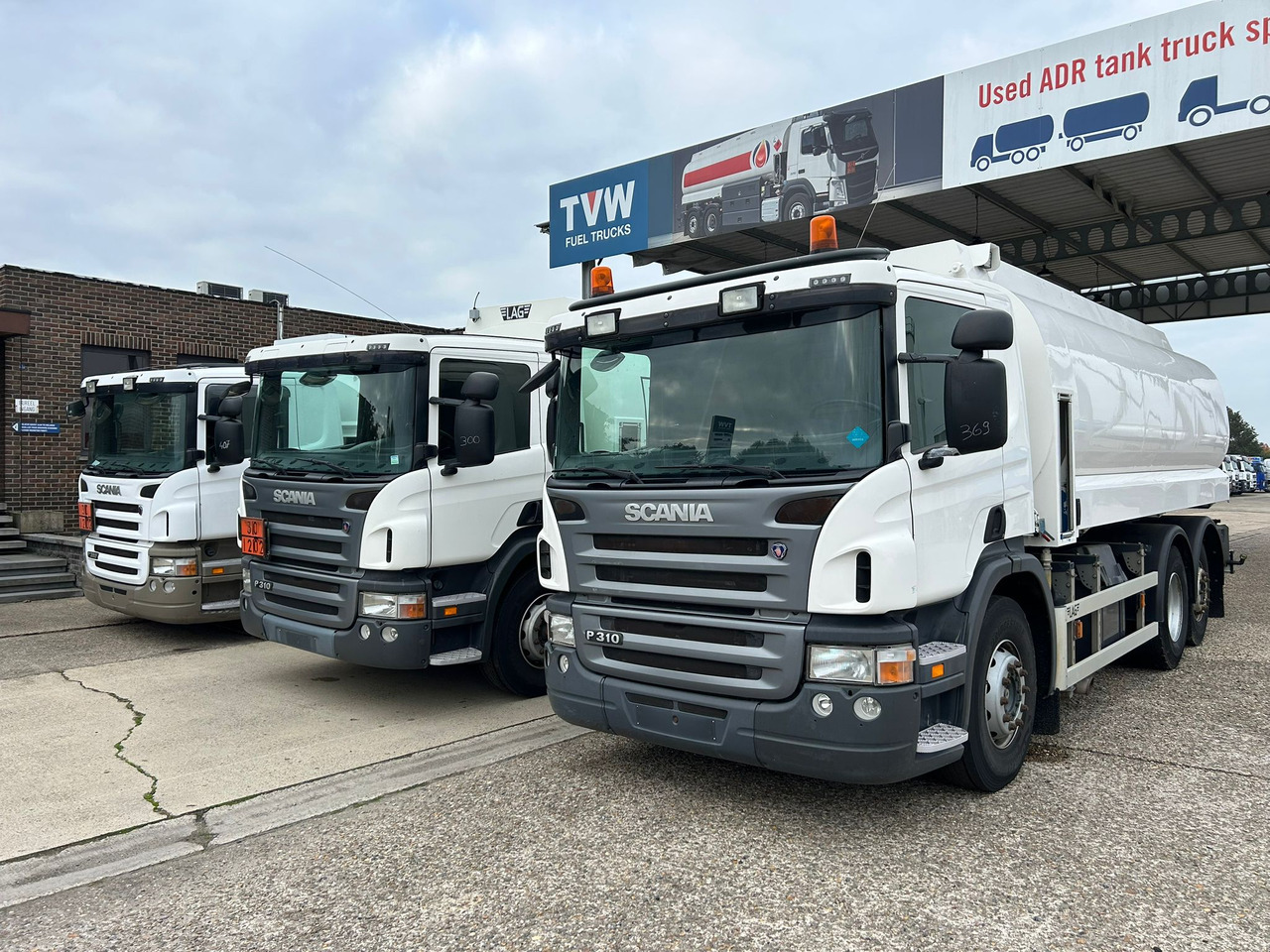 SCANIA PRT, P310, P380 (lot of 3) - Tankbil: billede 1 SCANIA PRT, P310, P380 (lot of 3) - Tankbil: billede 1