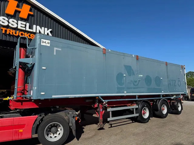 Bulthuis TATA 23 57m3 Stuuras Liftas 10T assen Klep/Deuren + bietenrek Nieuwe APK 8/2026 - Tipvogn sættevogn: billede 1 Bulthuis TATA 23 57m3 Stuuras Liftas 10T assen Klep/Deuren + bietenrek Nieuwe APK 8/2026 - Tipvogn sættevogn: billede 1