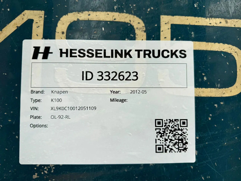 Knapen Trailers K100 92m3 Cargo Floor 10MM BPW - Walking floor sættevogn: billede 4 Knapen Trailers K100 92m3 Cargo Floor 10MM BPW - Walking floor sættevogn: billede 4