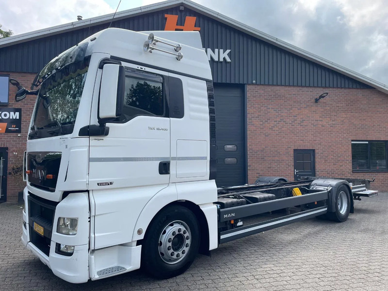 Containerbil/ Veksellad lastbil MAN TGX 18.400 XLX AHK LBW Standairco NL Truck: billede 1