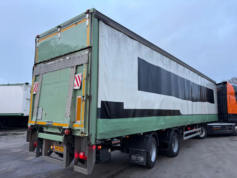Pacton 2AS City 12.6M Dhollandia Laadklep 2500KG Stuuras APK 07-2026 - Zeer nette staat! - Gardintrailer: billede 3 Pacton 2AS City 12.6M Dhollandia Laadklep 2500KG Stuuras APK 07-2026 - Zeer nette staat! - Gardintrailer: billede 3