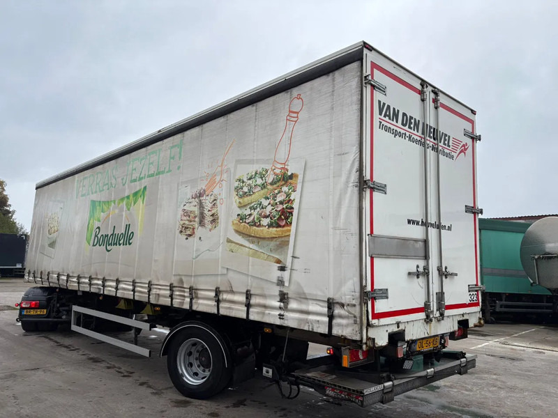 Tracon 11.5M 1AS City Stuuras Schuifzeil Laadklep 1500KG NL Trailer, nieuwe apk tot 29-10-2026 - Gardintrailer: billede 2 Tracon 11.5M 1AS City Stuuras Schuifzeil Laadklep 1500KG NL Trailer, nieuwe apk tot 29-10-2026 - Gardintrailer: billede 2