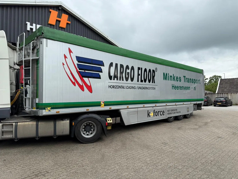 Kraker K-Force 92m3 Special! Side skirts, 8MM Cargo floor, Silver - Walking floor sættevogn: billede 1 Kraker K-Force 92m3 Special! Side skirts, 8MM Cargo floor, Silver - Walking floor sættevogn: billede 1