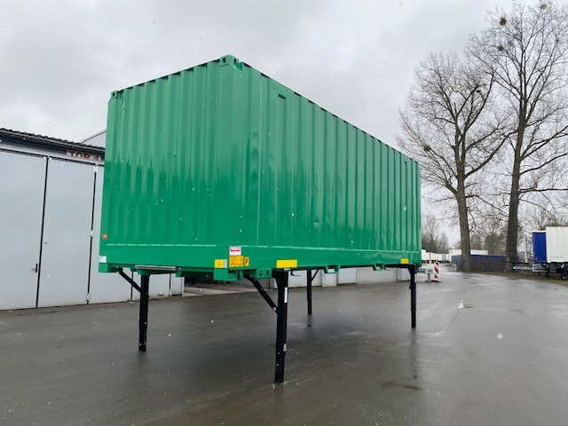 Krone BDF-System 7.45, LACK NEU in RAL 6024, FABRIKNEUE Portaltüren - Veksellad til varevogne: billede 1 Krone BDF-System 7.45, LACK NEU in RAL 6024, FABRIKNEUE Portaltüren - Veksellad til varevogne: billede 1