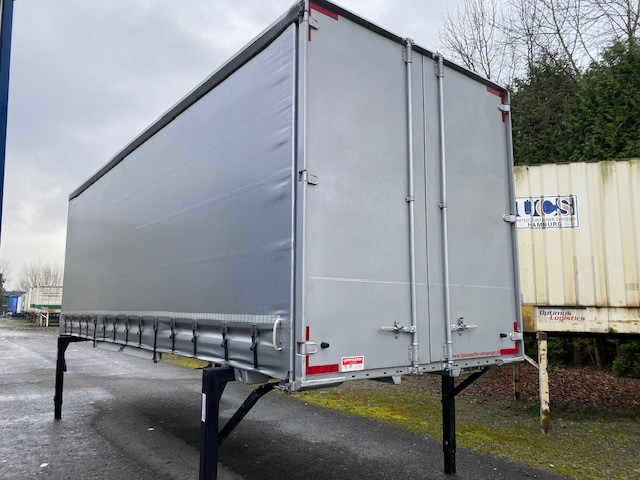 Krone BDF-System 7.450 mm lang, LACK NEU in weißaluminium - Veksellad til varevogne: billede 3 Krone BDF-System 7.450 mm lang, LACK NEU in weißaluminium - Veksellad til varevogne: billede 3