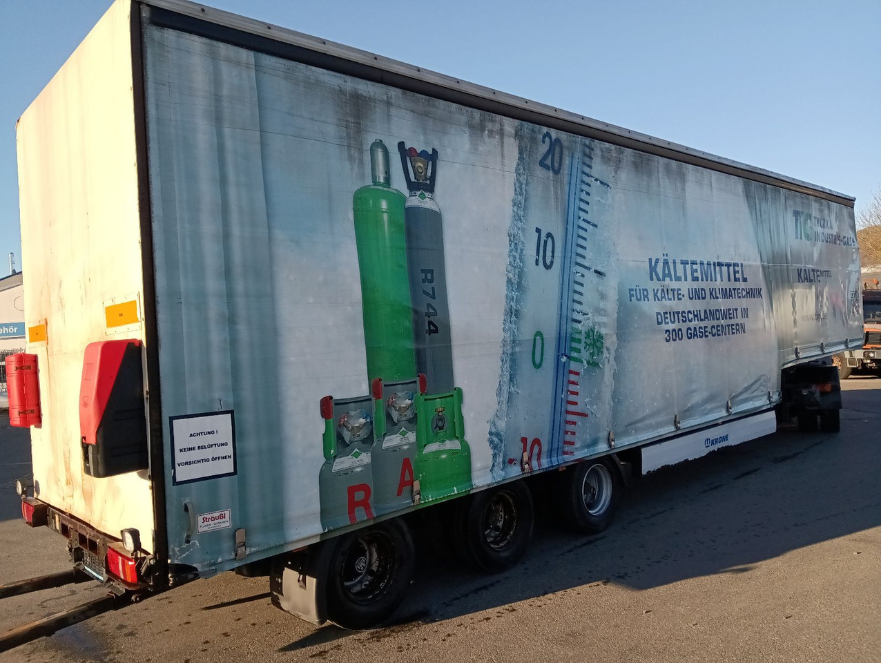 Krone SDP 27 12,2m JUMBO BPW 235/75R17,5 Reifen 90% - Nedbygget platform sættevogn: billede 3 Krone SDP 27 12,2m JUMBO BPW 235/75R17,5 Reifen 90% - Nedbygget platform sættevogn: billede 3