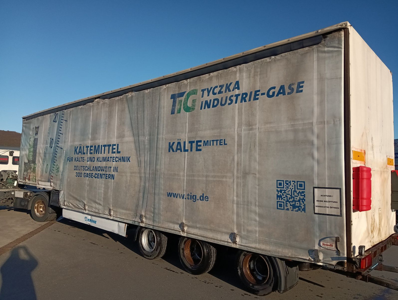 Krone SDP 27 12,2m JUMBO BPW 235/75R17,5 Reifen 90% - Nedbygget platform sættevogn: billede 2 Krone SDP 27 12,2m JUMBO BPW 235/75R17,5 Reifen 90% - Nedbygget platform sættevogn: billede 2