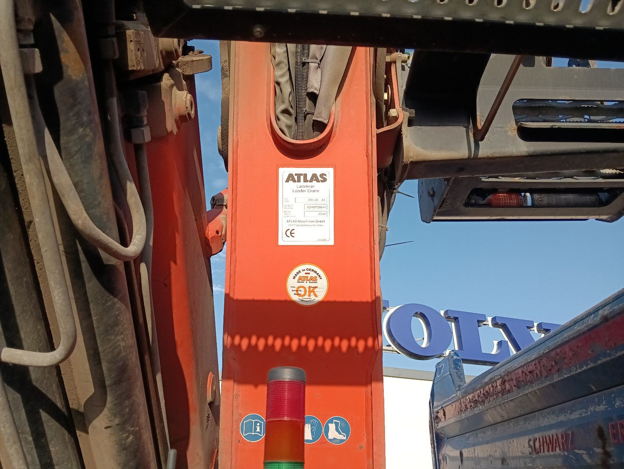 MAN TGS 26:480 6x4 EURO5 ATLAS 240.2E-A4 3-S-Kipper - Tipvogn lastbil, Lastbil med kran: billede 4 MAN TGS 26:480 6x4 EURO5 ATLAS 240.2E-A4 3-S-Kipper - Tipvogn lastbil, Lastbil med kran: billede 4