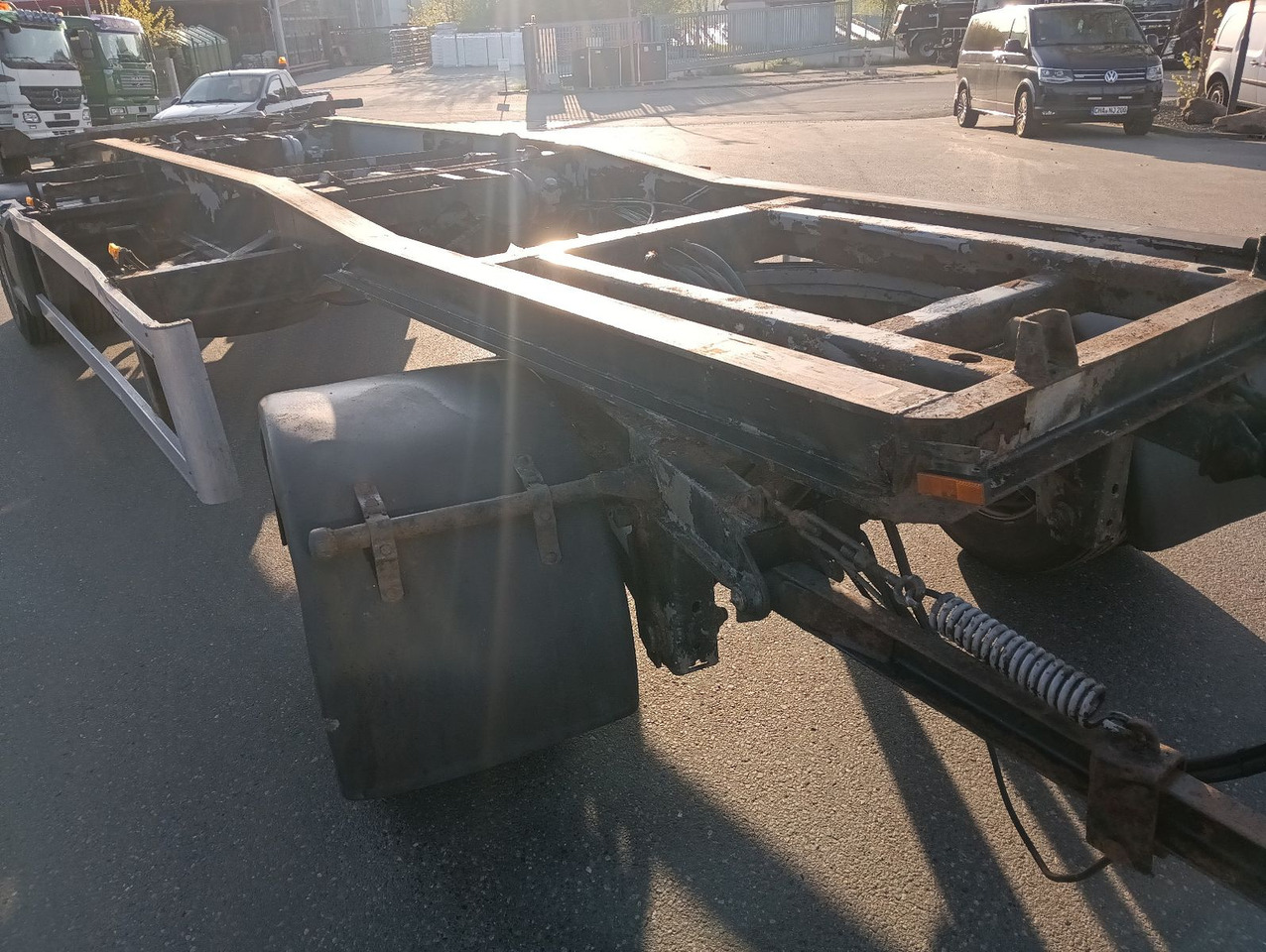 Meiller MEILLER HKM G18 SZL SCHLITTEN BPW Trommel 3,38t - Kroghejsvogn/ Skip loader anhænger: billede 2 Meiller MEILLER HKM G18 SZL SCHLITTEN BPW Trommel 3,38t - Kroghejsvogn/ Skip loader anhænger: billede 2