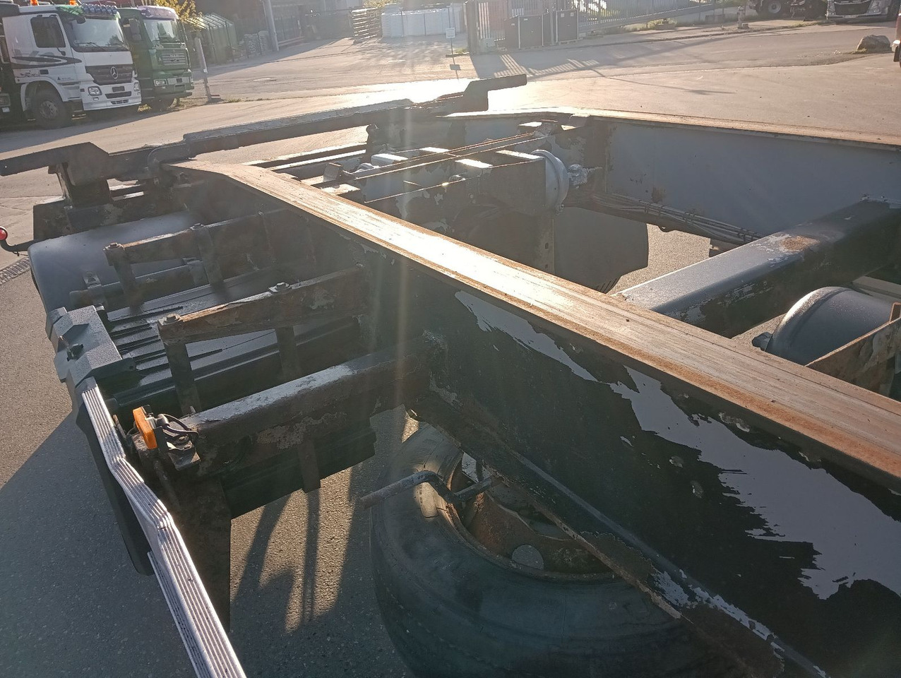 Meiller MEILLER HKM G18 SZL SCHLITTEN BPW Trommel 3,38t - Kroghejsvogn/ Skip loader anhænger: billede 3 Meiller MEILLER HKM G18 SZL SCHLITTEN BPW Trommel 3,38t - Kroghejsvogn/ Skip loader anhænger: billede 3