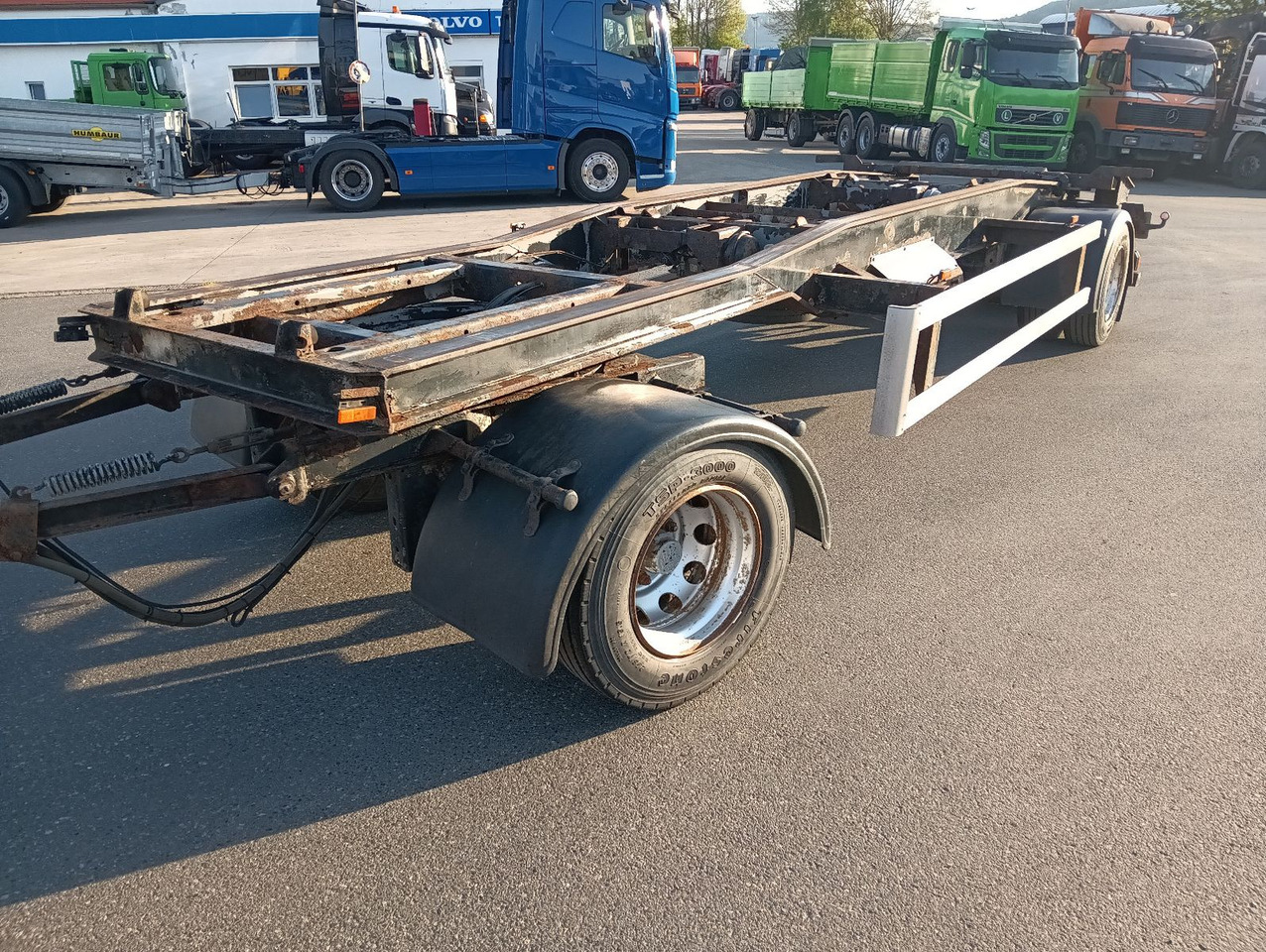 Meiller MEILLER HKM G18 SZL SCHLITTEN BPW Trommel 3,38t - Kroghejsvogn/ Skip loader anhænger: billede 5 Meiller MEILLER HKM G18 SZL SCHLITTEN BPW Trommel 3,38t - Kroghejsvogn/ Skip loader anhænger: billede 5