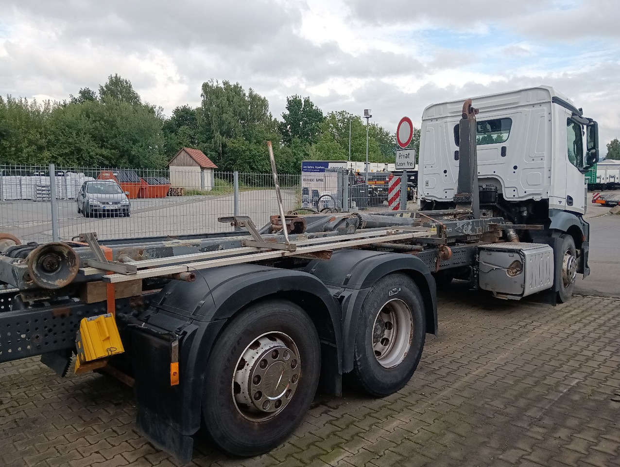 Mercedes-Benz 2545 6x2 Lenk/Lift MEILLER RK2070 Luft/Luft - Lastbil chassis: billede 4 Mercedes-Benz 2545 6x2 Lenk/Lift MEILLER RK2070 Luft/Luft - Lastbil chassis: billede 4