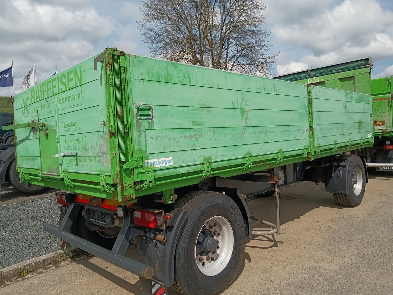 Meusburger 2-A 3-Seitenkipper 16m3 Getreide Alufelgen 4,6t - Tipvogn påhængsvogn: billede 4 Meusburger 2-A 3-Seitenkipper 16m3 Getreide Alufelgen 4,6t - Tipvogn påhængsvogn: billede 4