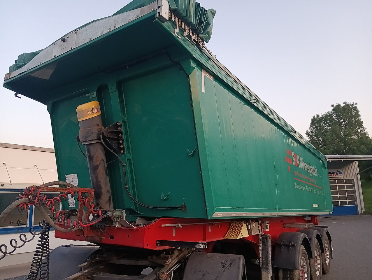 Schwarzmüller 3-A Alumulde ALCOA 27m3 SAF Lift 5,4t el.Verdeck - Tipvogn sættevogn: billede 3 Schwarzmüller 3-A Alumulde ALCOA 27m3 SAF Lift 5,4t el.Verdeck - Tipvogn sættevogn: billede 3