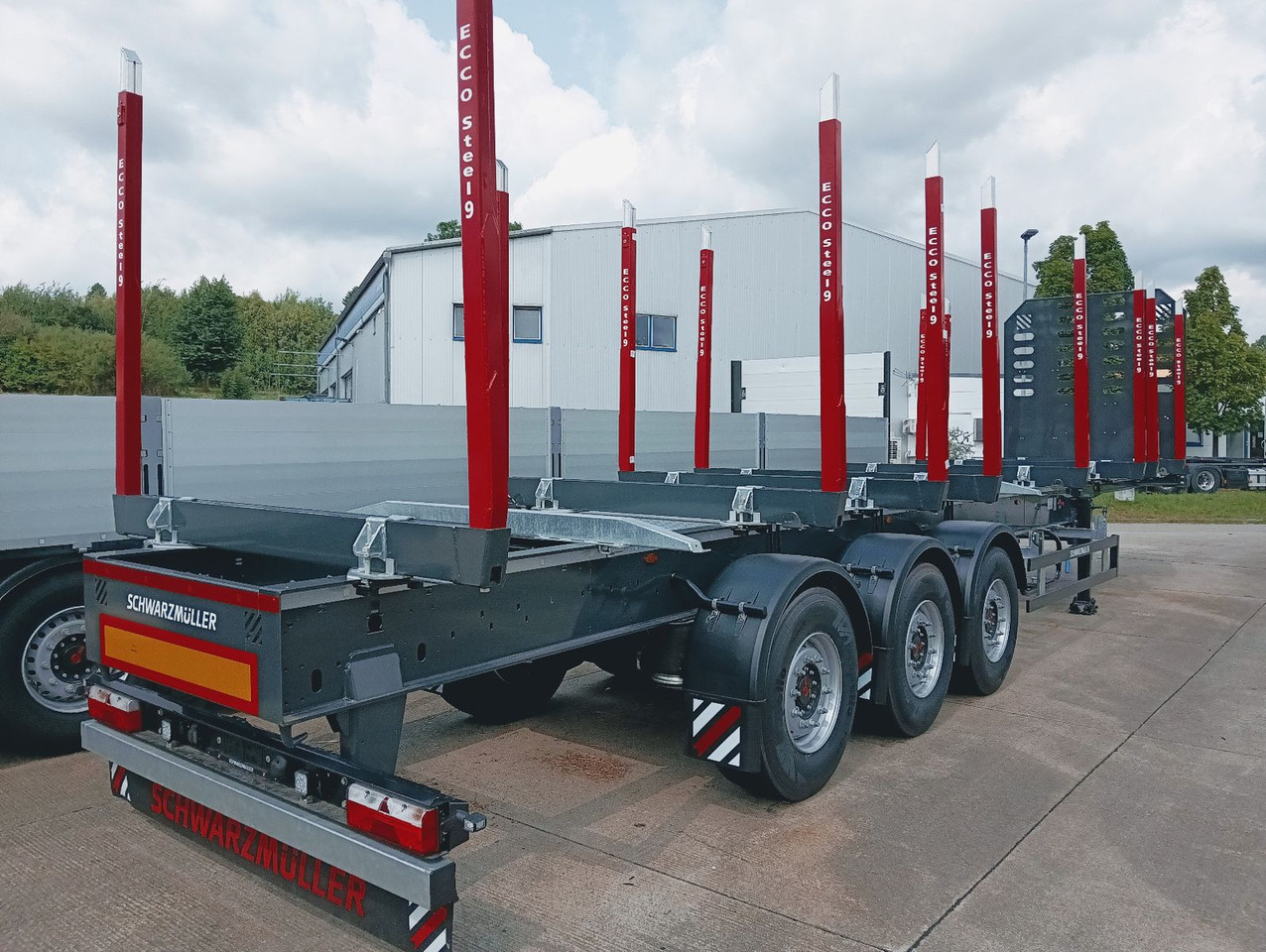 Schwarzmüller 3-A Rungensattel 8xRungSchemel 5800kg NEU sofort Schwarzmüller 3-A Rungensattel 8xRungSchemel 5800kg NEU sofort - Sættevogn til tømmer: billede 2 Schwarzmüller 3-A Rungensattel 8xRungSchemel 5800kg NEU sofort Schwarzmüller 3-A Rungensattel 8xRungSchemel 5800kg NEU sofort - Sættevogn til tømmer: billede 2