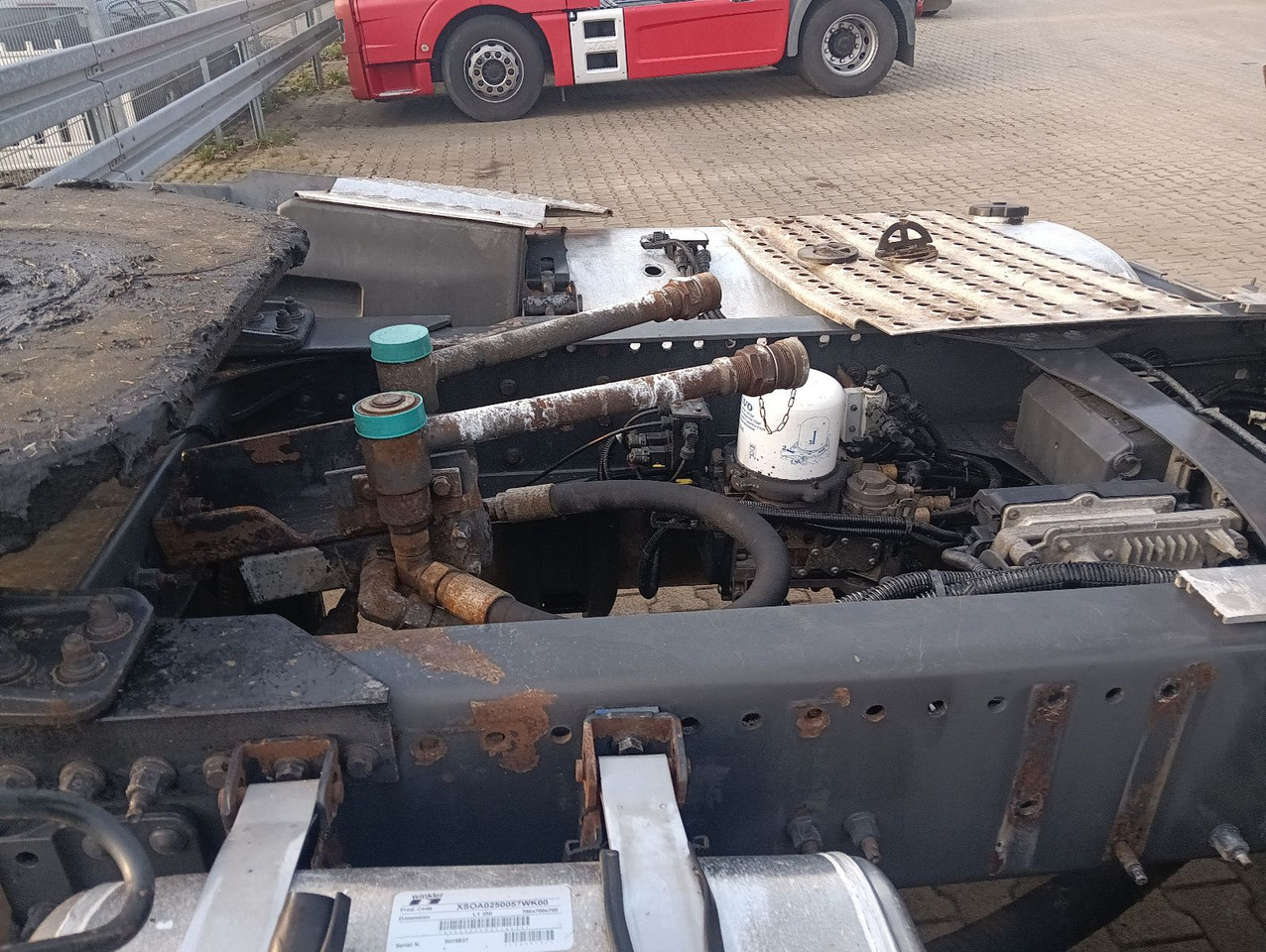 Trækker Volvo FH 500 Globe CRAWLER Hydr.,Luft/Luft Motor läuft: billede 10