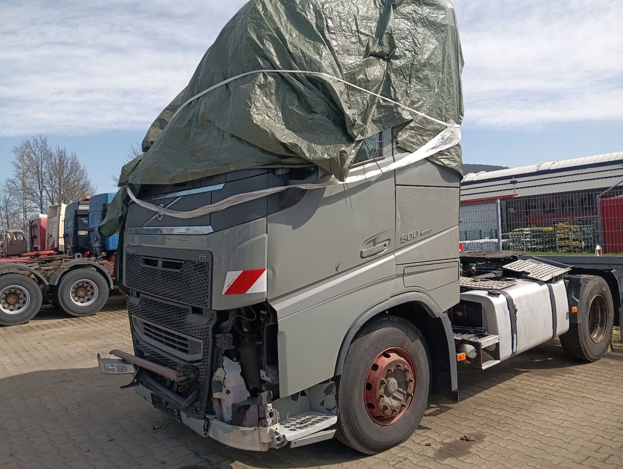 Trækker Volvo FH 500 Globe CRAWLER Hydr.,Luft/Luft Motor läuft: billede 19