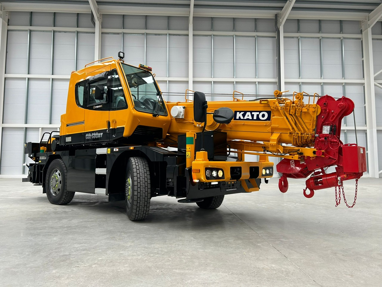 KATO CR-130Rv - 13 Ton City Crane with Joystick Control - Mobilkran: billede 1 KATO CR-130Rv - 13 Ton City Crane with Joystick Control - Mobilkran: billede 1