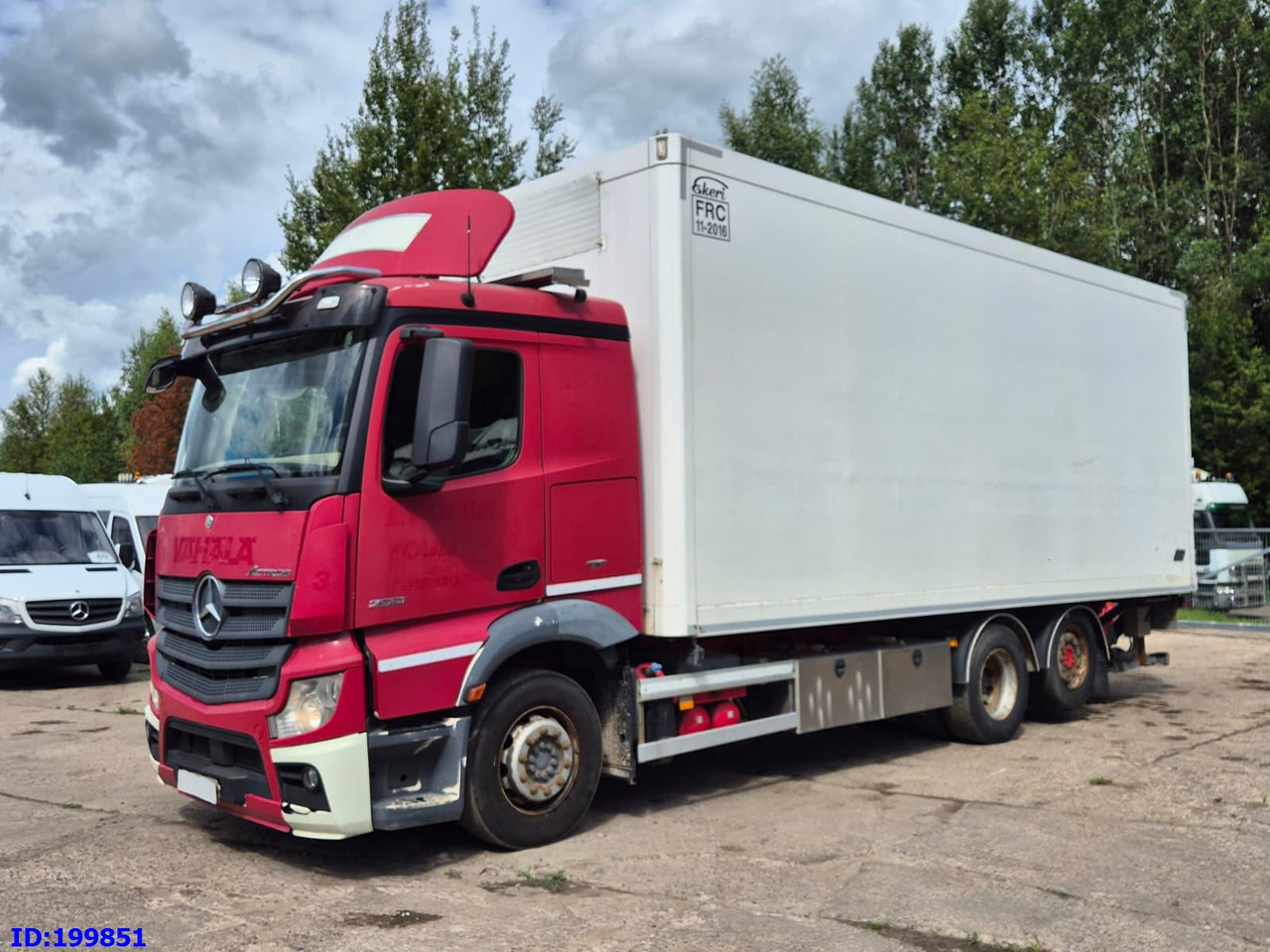 MERCEDES-BENZ Actros 2551 6x2 Euro5 - Lastbil varevogn: billede 1 MERCEDES-BENZ Actros 2551 6x2 Euro5 - Lastbil varevogn: billede 1