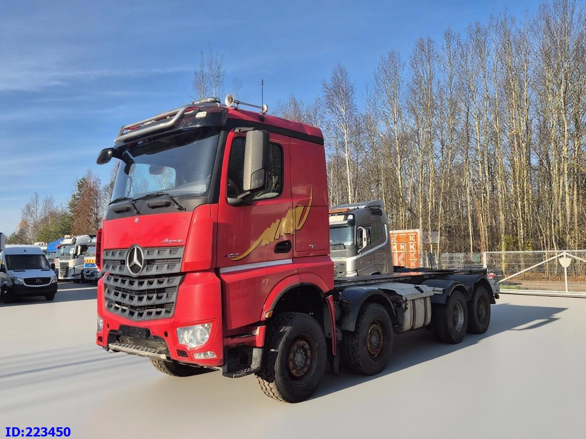 MERCEDES-BENZ Arocs 4163 8x4 FULL STEEL (Engine defect) - Lastbil chassis: billede 1 MERCEDES-BENZ Arocs 4163 8x4 FULL STEEL (Engine defect) - Lastbil chassis: billede 1