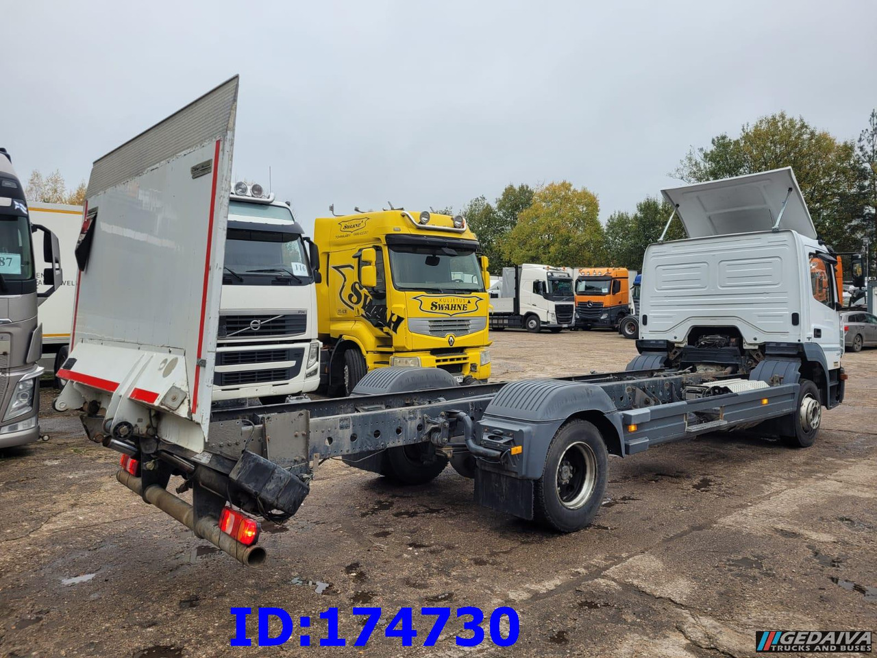 MERCEDES-BENZ Atego 1218 - Euro6 - Manual - Full Steel - Lastbil chassis: billede 5 MERCEDES-BENZ Atego 1218 - Euro6 - Manual - Full Steel - Lastbil chassis: billede 5