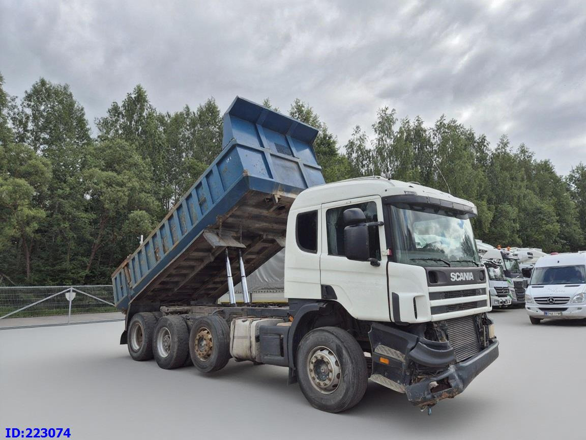 SCANIA 124 8x2 - Manual - Full steel - Tipvogn lastbil: billede 4 SCANIA 124 8x2 - Manual - Full steel - Tipvogn lastbil: billede 4