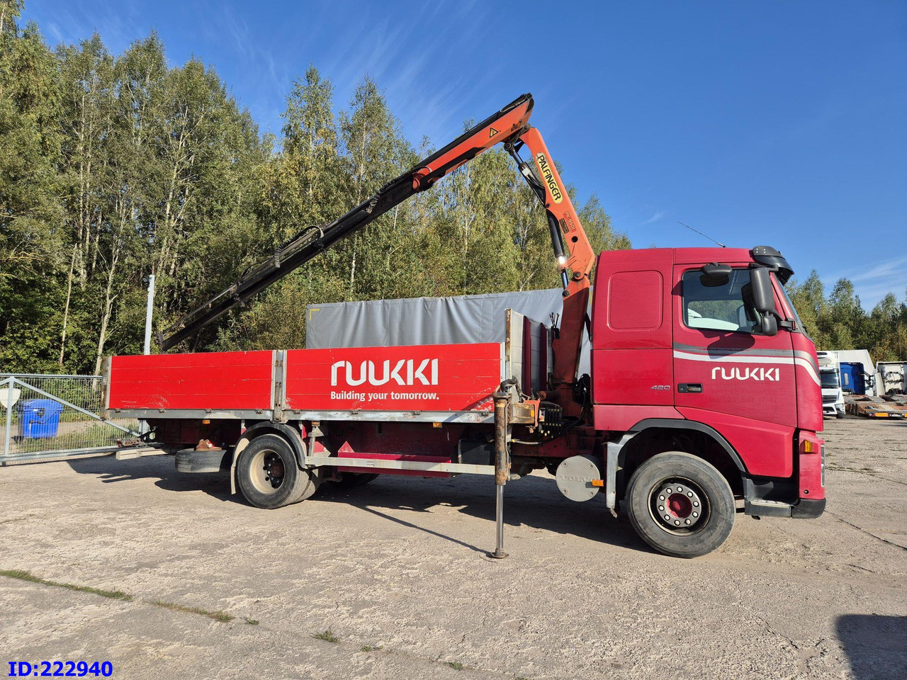 VOLVO FH12 420HP + Crane Palfinger PK9501 - Lastbil med lad: billede 4 VOLVO FH12 420HP + Crane Palfinger PK9501 - Lastbil med lad: billede 4