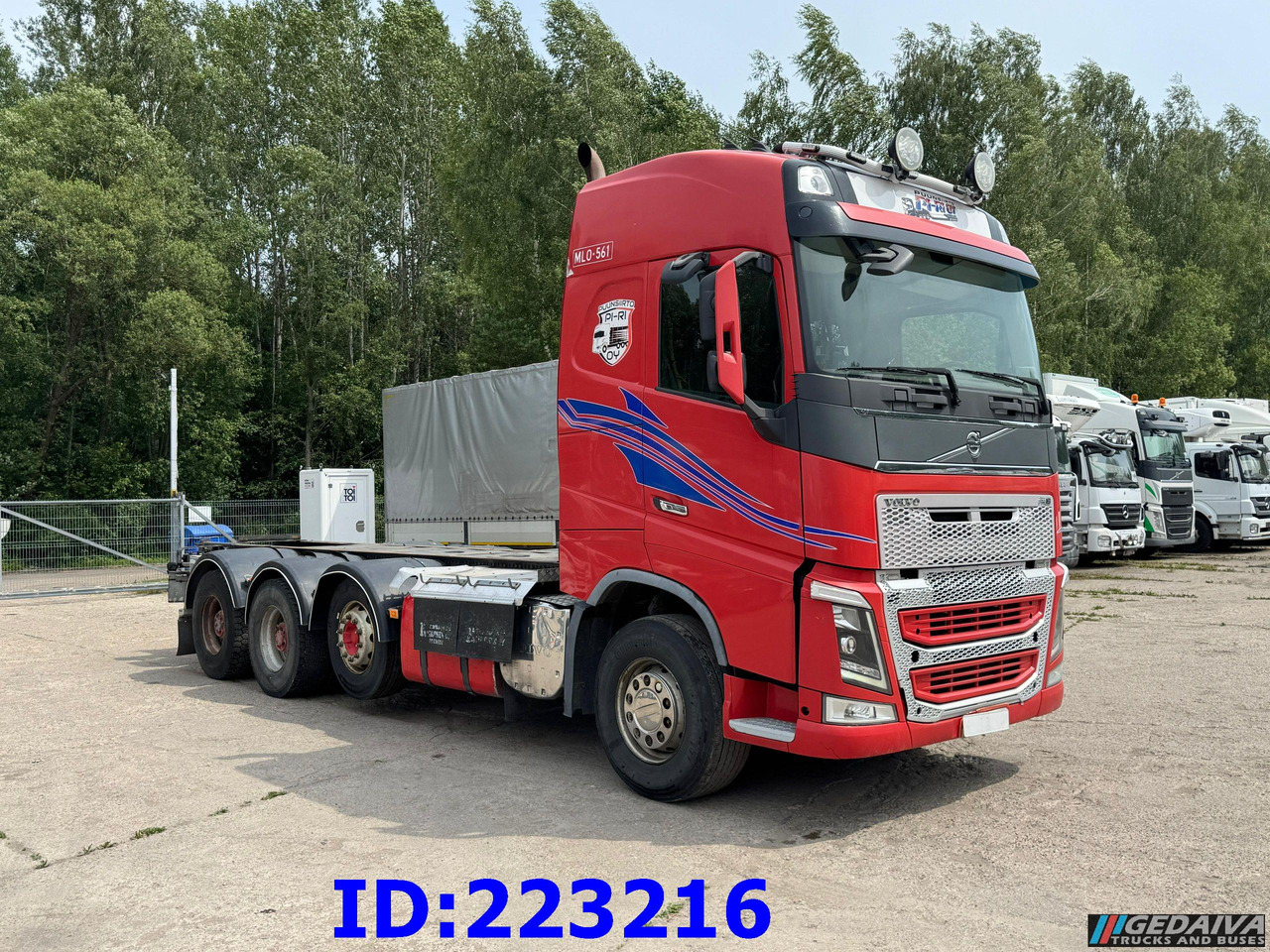 VOLVO FH16 700HP 8X4 Big axle - Lastbil chassis: billede 4 VOLVO FH16 700HP 8X4 Big axle - Lastbil chassis: billede 4