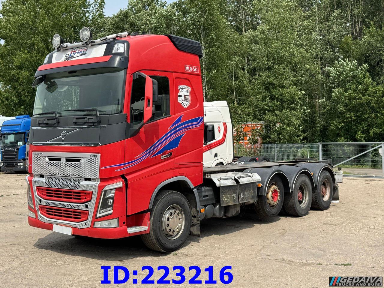 VOLVO FH16 700HP 8X4 Big axle - Lastbil chassis: billede 1 VOLVO FH16 700HP 8X4 Big axle - Lastbil chassis: billede 1