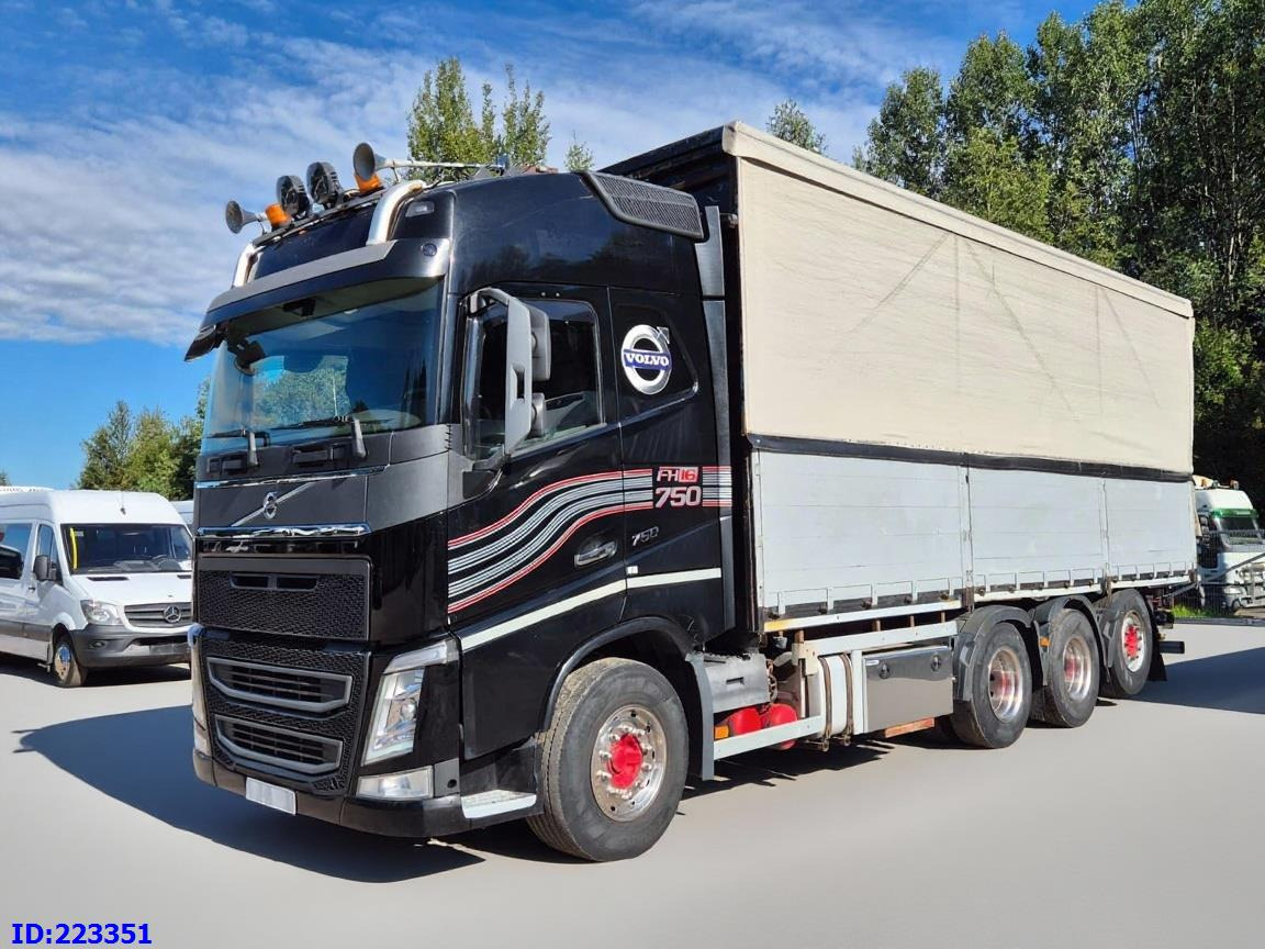VOLVO FH16 750HP - 8x4-Steering axle - Lastbil med presenning: billede 1 VOLVO FH16 750HP - 8x4-Steering axle - Lastbil med presenning: billede 1