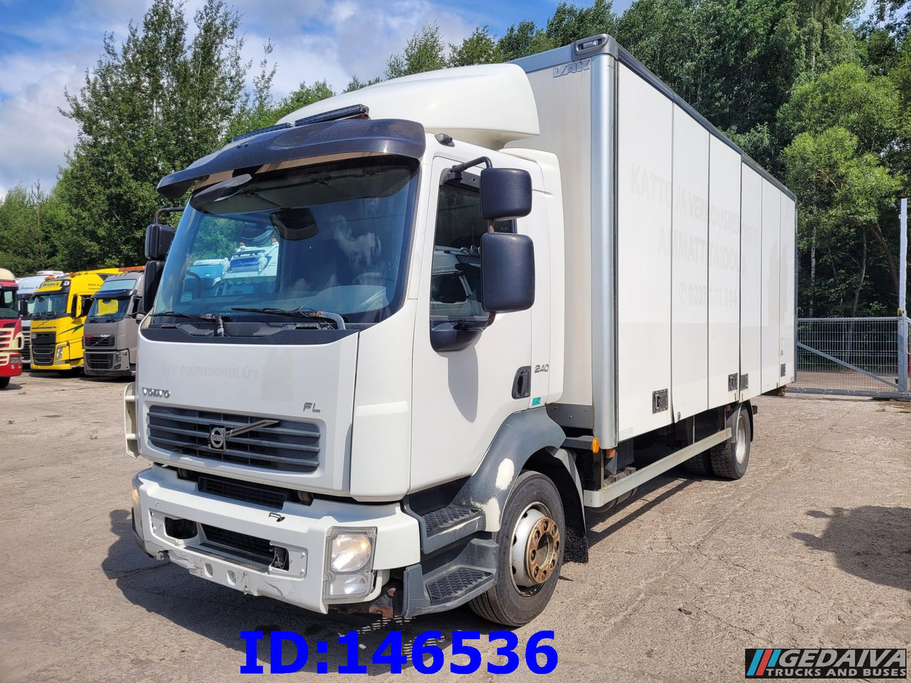 VOLVO FL 240HP - 4x2 - Manual - Euro5 - Lastbil varevogn: billede 1 VOLVO FL 240HP - 4x2 - Manual - Euro5 - Lastbil varevogn: billede 1
