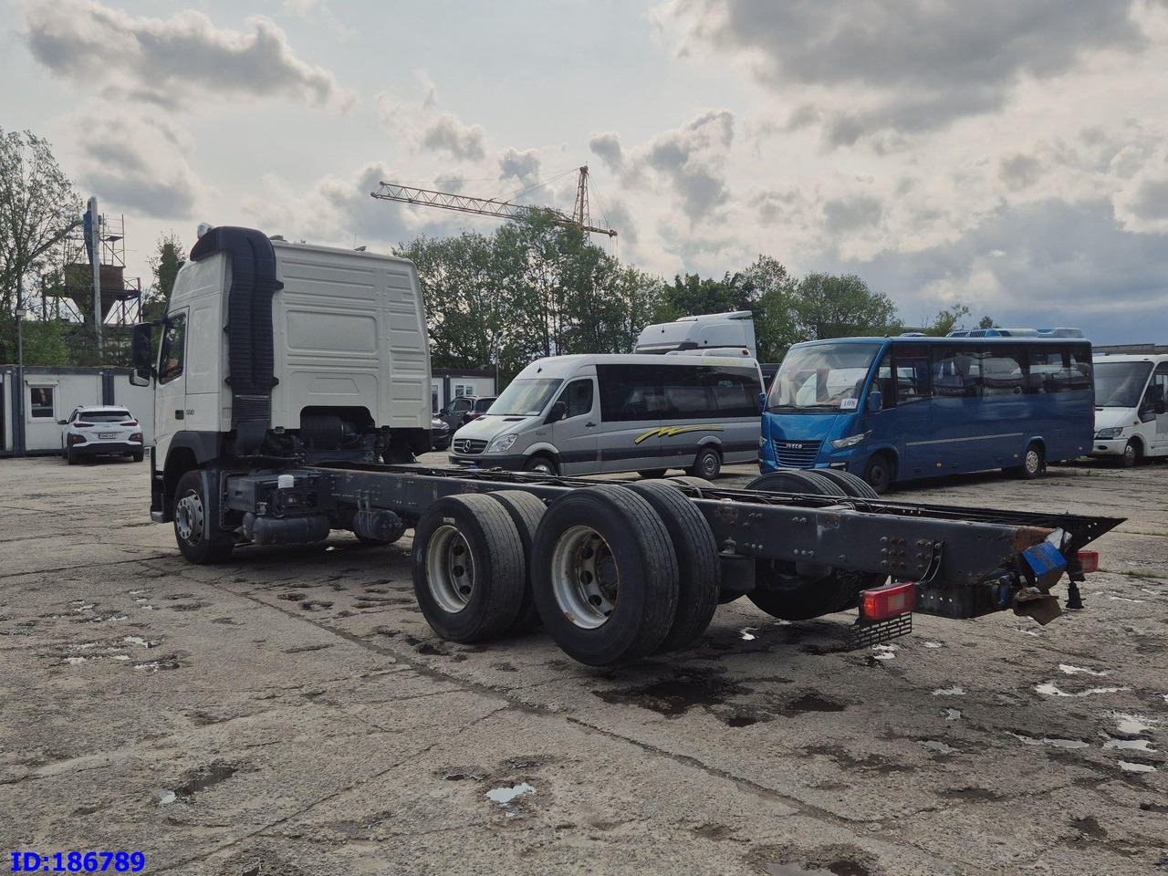 Lastbil chassis VOLVO FM13 500HP 6x2: billede 7