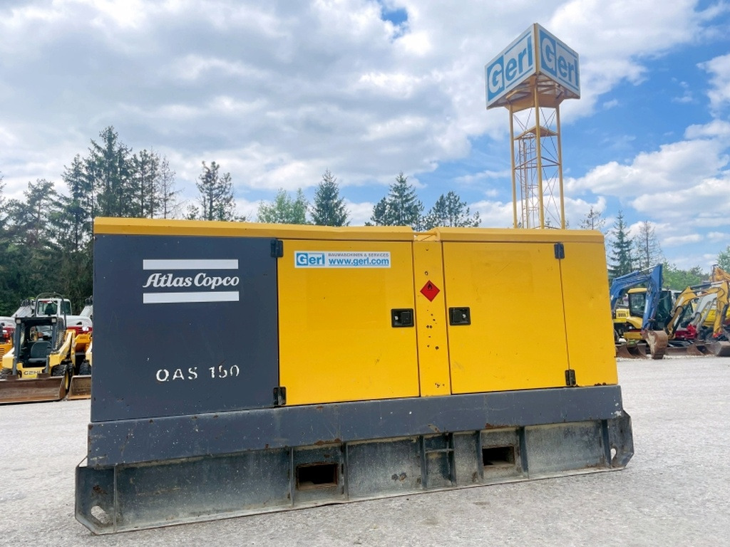 Atlas Copco QAS150 VOD (3997) - Strømgenerator: billede 1 Atlas Copco QAS150 VOD (3997) - Strømgenerator: billede 1