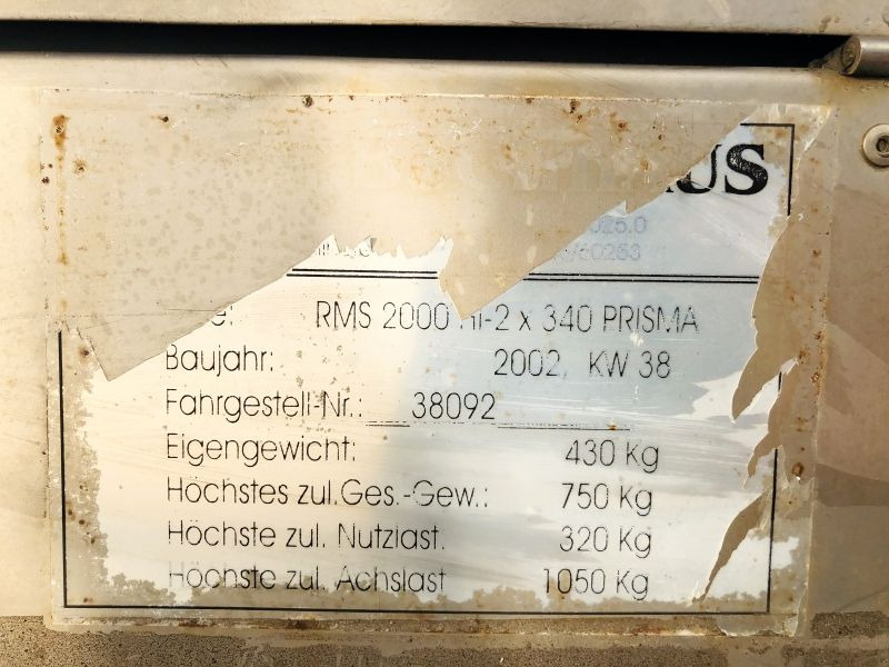 Verschiedenes Bucharts RMS2000 (3029) - Bygningsudstyr, Anhænger: billede 3 Verschiedenes Bucharts RMS2000 (3029) - Bygningsudstyr, Anhænger: billede 3