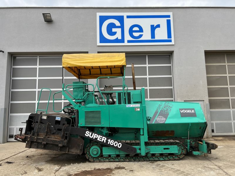 Vögele Super 1600 Typ 6-72 (110419) - Asfaltudlægger: billede 4 Vögele Super 1600 Typ 6-72 (110419) - Asfaltudlægger: billede 4