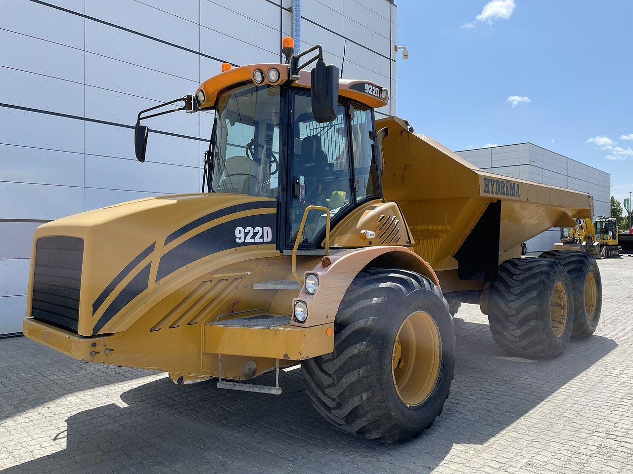 Hydrema 922D - Knækstyret dumper: billede 1 Hydrema 922D - Knækstyret dumper: billede 1